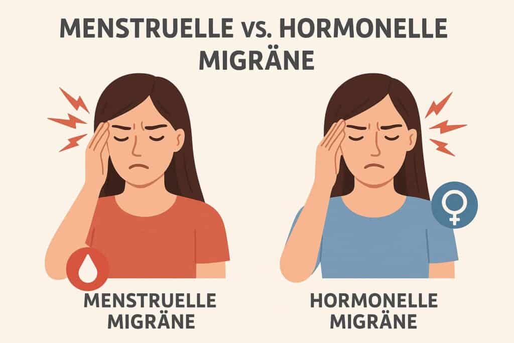 Menstruelle Migräne im Vergleich